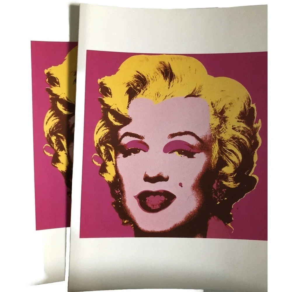 1990 Andy Warhol Celebrities 7 Out Of 10 Note Cards & Envelopes Original Box